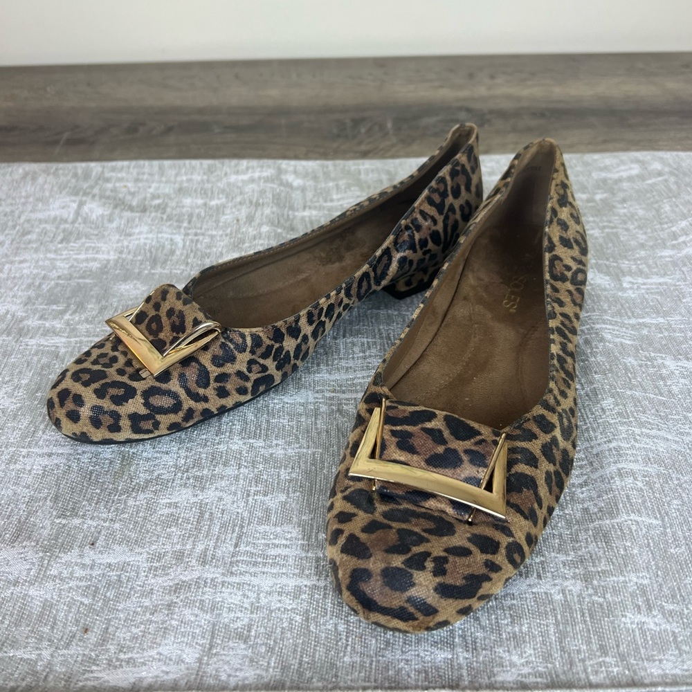Aerosoles Leopard Flats